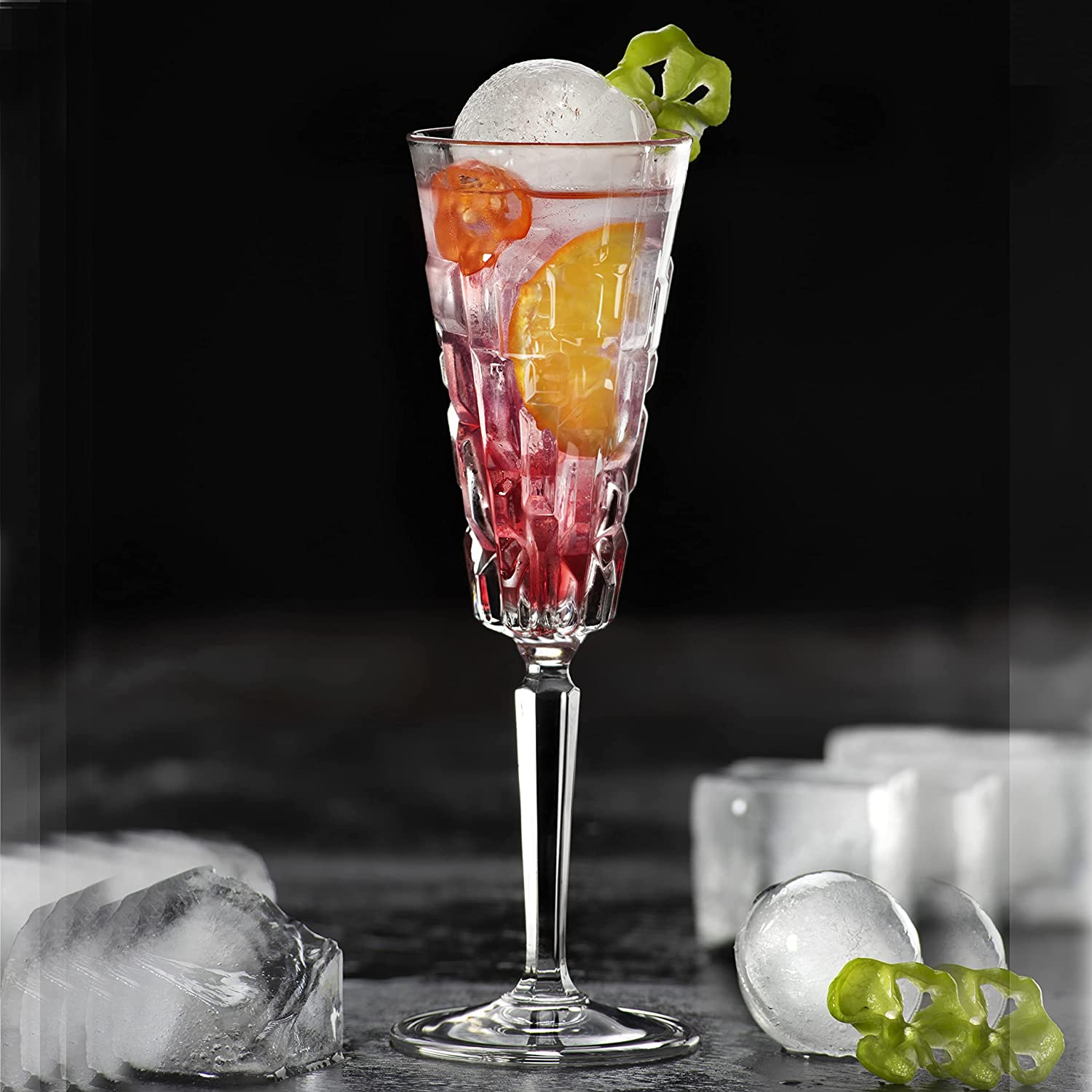 RCR etna flute goblet set of 6 - 19cl